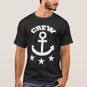 Anchor Segelboot Crew T-Shirt