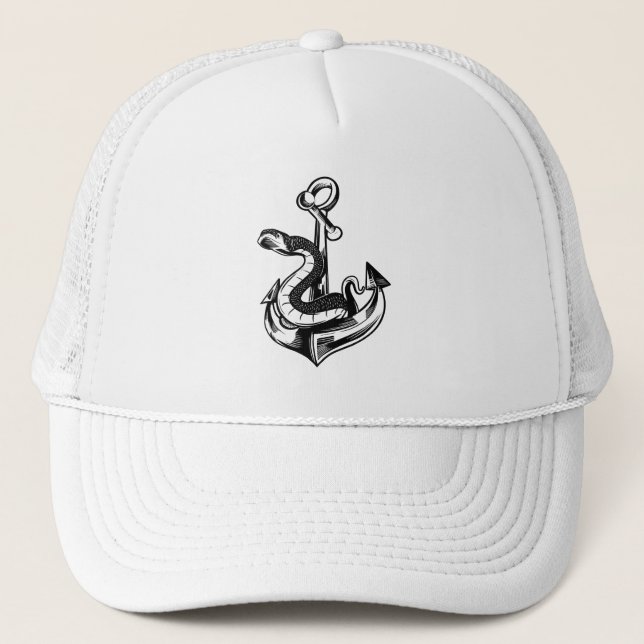 ANCHOR SNAKE TRUCKERKAPPE (Vorderseite)