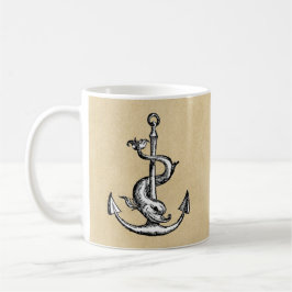 Anchor und Dolphin - Festina Lente Tasse