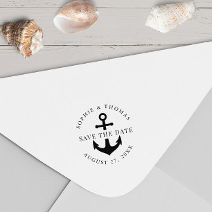 Anchor Wedding Save the Date Permastempel