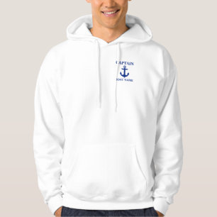 Anchor White Hoodie