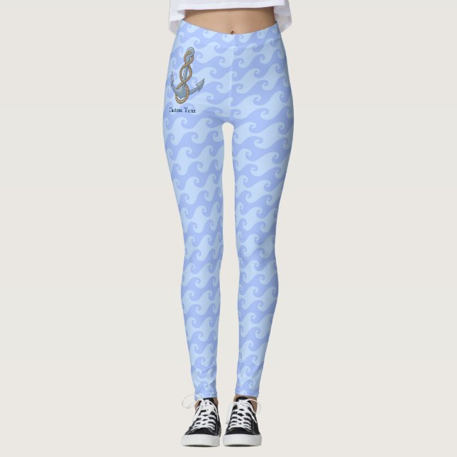 Anchor with Rope Leggings (Vorderseite)