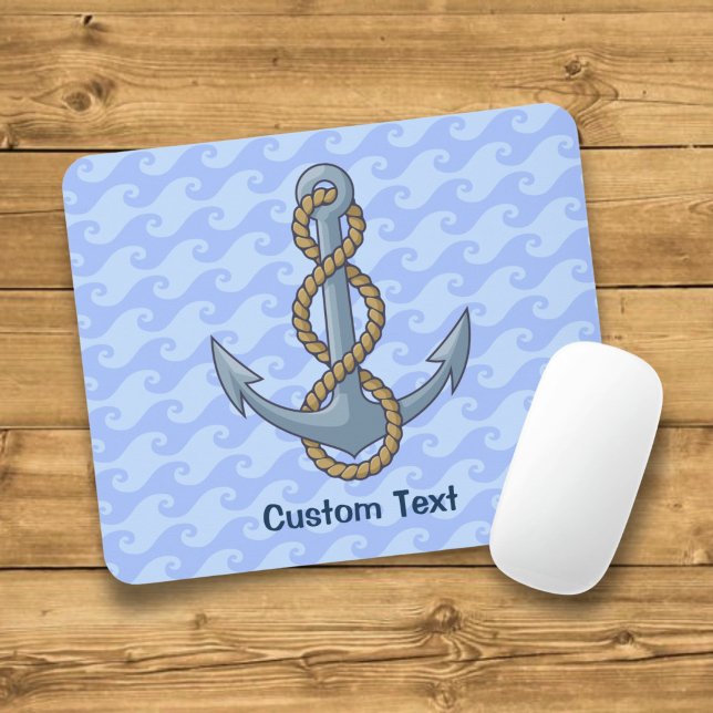 Anchor with Rope Mousepad (Von Creator hochgeladen)