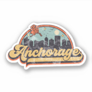 Anchorage, Alaska Aufkleber