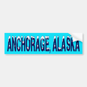 ANCHORAGE ALASKA AUTOAUFKLEBER