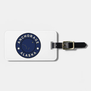 Anchorage Alaska Gepäckanhänger