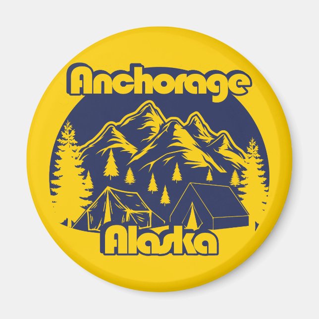 Anchorage Alaska Magnet (Vorne)