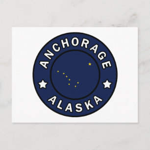 Anchorage Alaska Postkarte