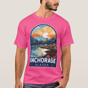 Anchorage Alaska Reisemöglichkeiten T-Shirt
