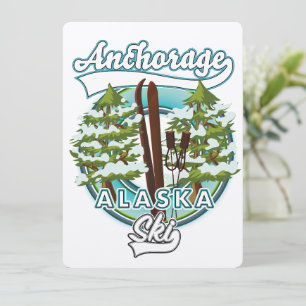 Anchorage Alaska Ski Logo