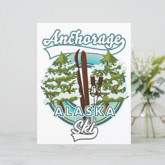 Anchorage Alaska Ski Logo