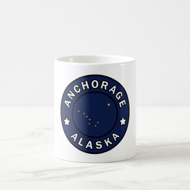 Anchorage Alaska Tasse (Mittel)
