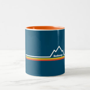 Anchorage Alaska Zweifarbige Tasse