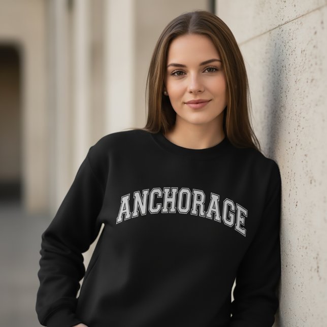 ANCHORAGE University Style Sweater Uni Sweatshirt (Von Creator hochgeladen)