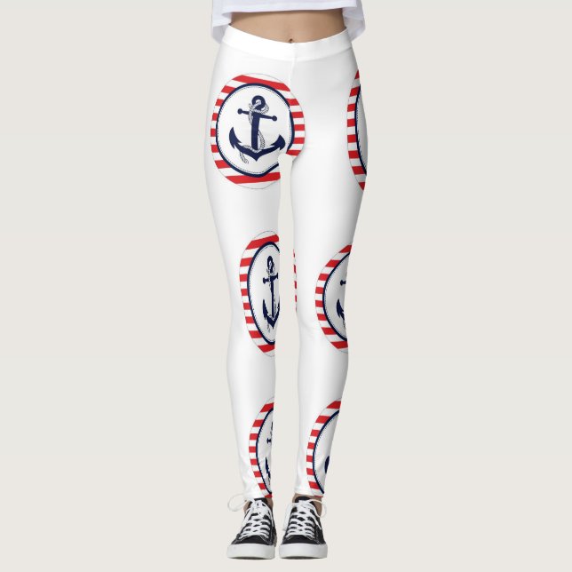 **ANCHOREN ENTFERNT** LEGGINGS (Vorderseite)