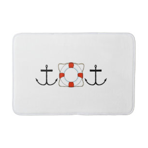 Anchors Away Bath Mat Badematte