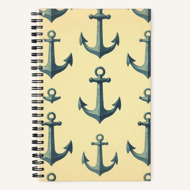 Anchors Aweigh Notizbuch (Vorderseite)