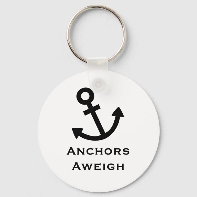 Anchors Aweigh Schlüsselanhänger (Vorderseite)
