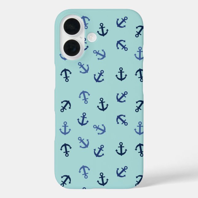 Anchors Summer Case-Mate iPhone Hülle (Rückseite)