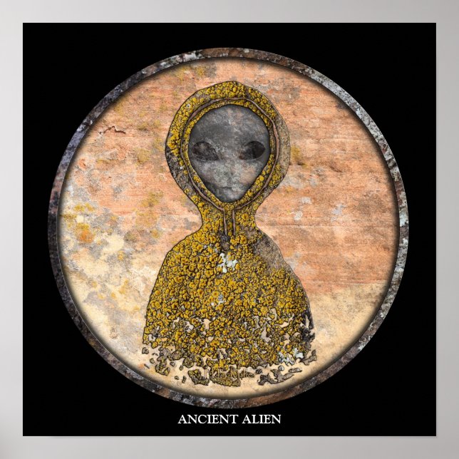 ANCIENT ALIEN POSTER (Vorne)