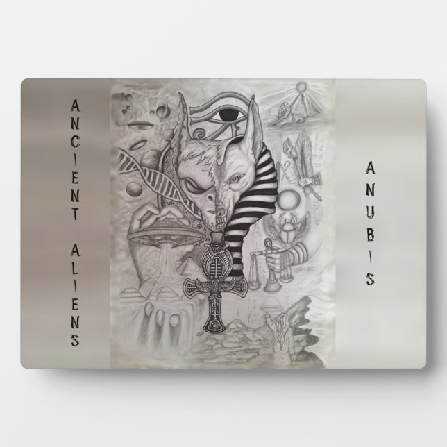 Ancient Aliens , Anubis Fotoplatte (Vorderseite)