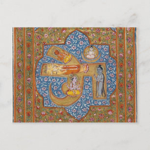 Ancient Art Postcard, Hindu Om Om Symbol Postkarte