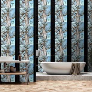 Ancient Ash Zechariah 4:6 Tapete