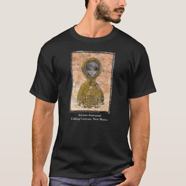 Ancient Astronaut Talking Canyons, New Mexico T-Shirt (Vorderseite)