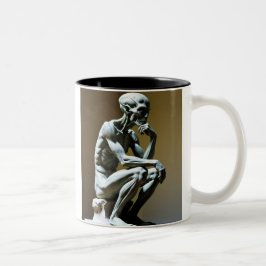 Ancient Astronaut Theorist am Arbeitsplatz Zweifarbige Tasse