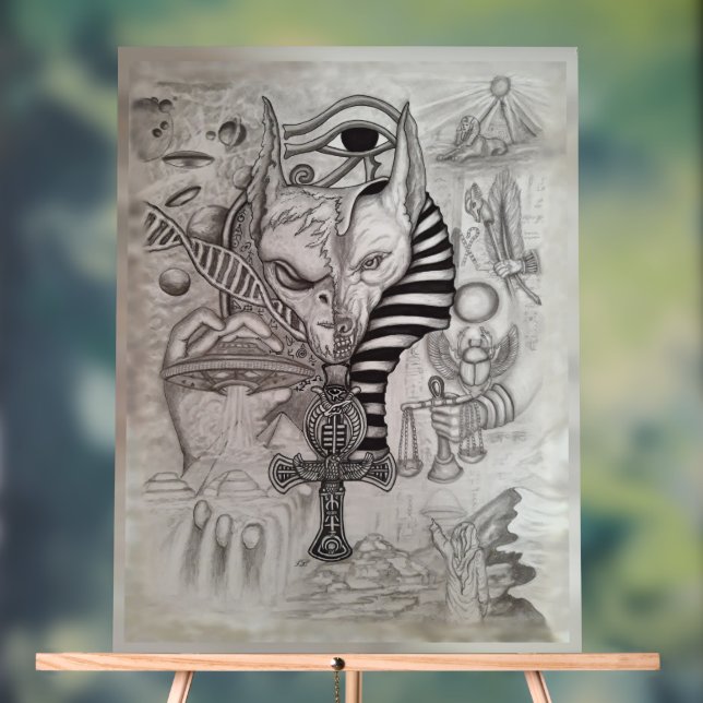 Ancient Außerirdischen , Anubis Acrylschild (Neutral)