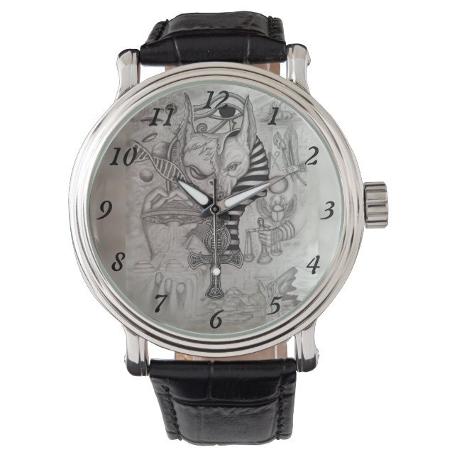 Ancient Außerirdischen , Anubis Armbanduhr (Vorderseite)