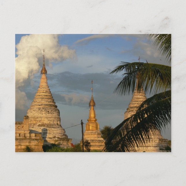 Ancient Bagan Postcard Postkarte (Vorderseite)