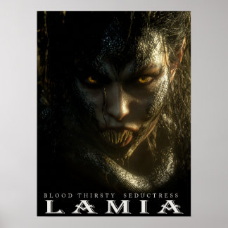 Ancient Beast & Creatures: LAMIA Poster