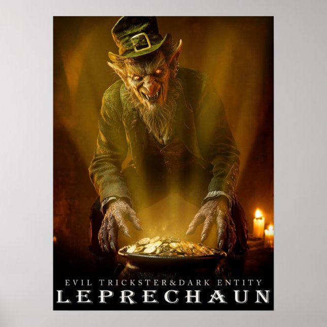 ANCIENT BEAST & CREATURES: The Leprechaun Poster (Vorne)