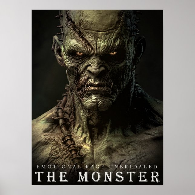ANCIENT BEAST & CREATURES: The Monster Poster (Vorne)