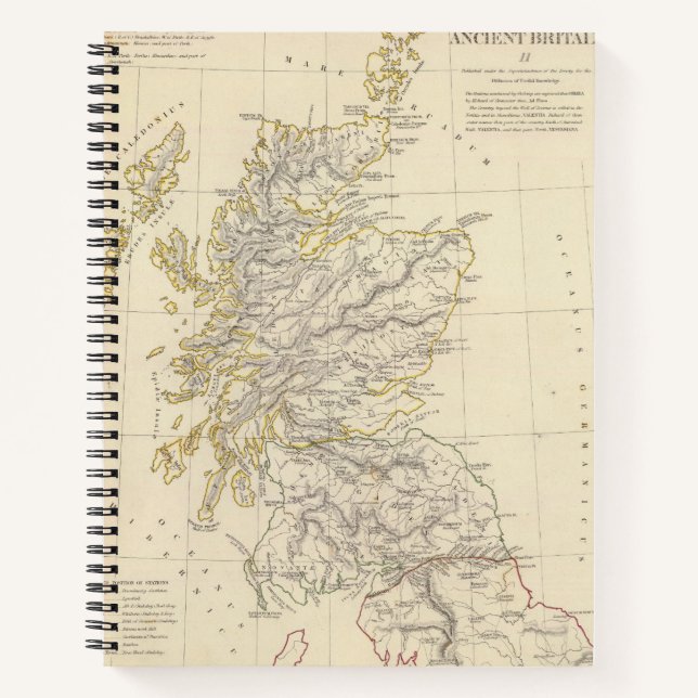 Ancient Britain II Notizbuch (Vorderseite)