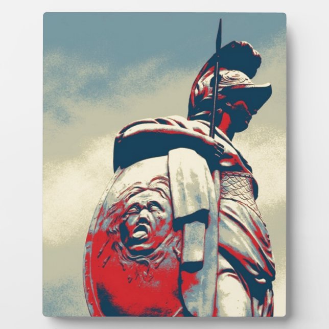 Ancient Colosseum Spartan Warrior Roman Gladiator Fotoplatte (Vorderseite)