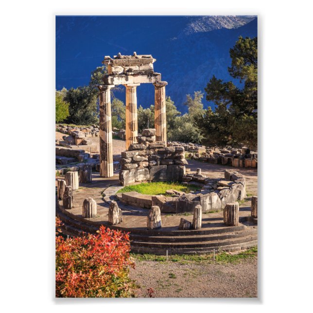 Ancient Delphi, Griechenland Fotodruck (Vorne)
