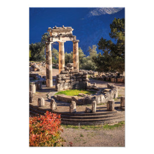 Ancient Delphi, Griechenland Fotodruck