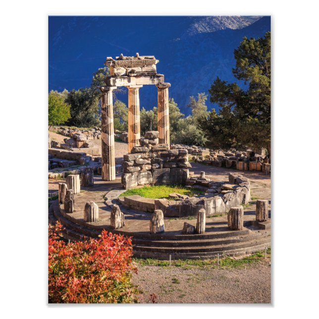Ancient Delphi, Griechenland Fotodruck (Vorne)