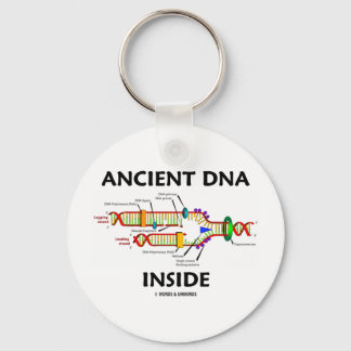Ancient DNA Inside (DNA Replication Spaß) Schlüsselanhänger