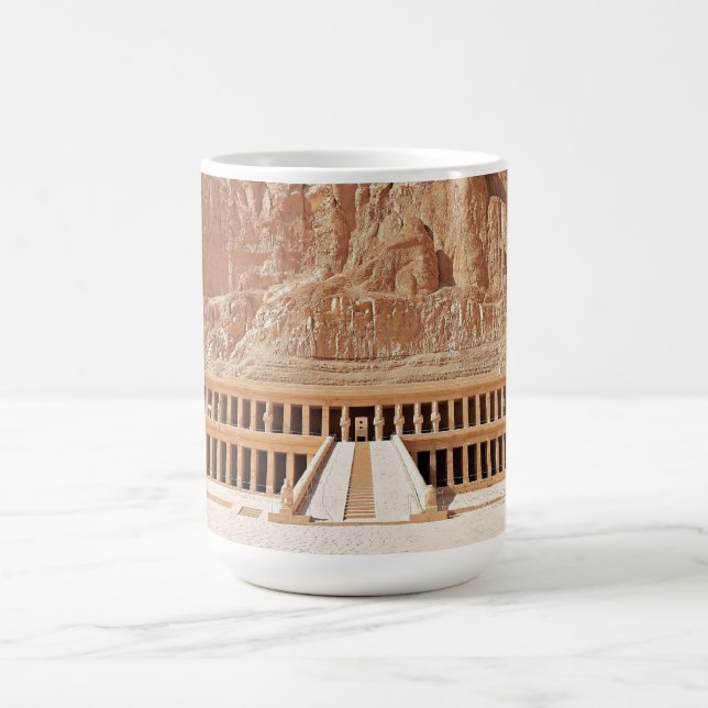 Ancient Egypt Hatshepsut Deir Bahri Temple Luxor Kaffeetasse (Mittel)