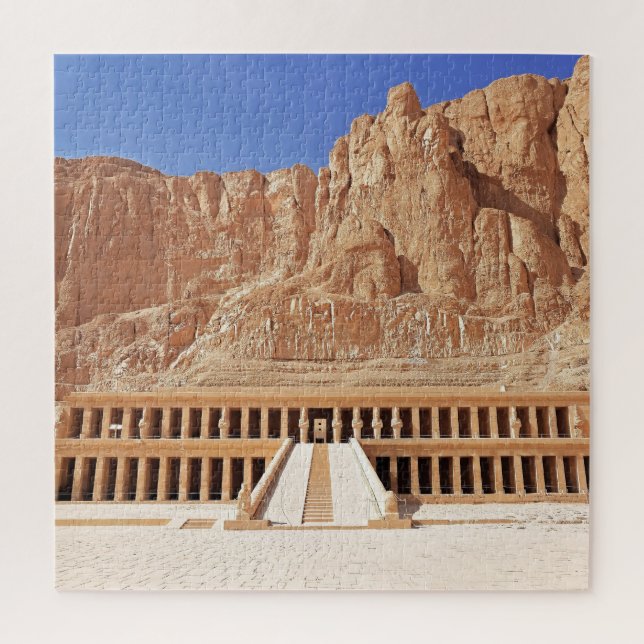 Ancient Egypt Hatshepsut Deir Bahri Temple Luxor Puzzle (Vertikal)