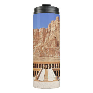 Ancient Egypt Hatshepsut Deir Bahri Temple Luxor Thermosbecher