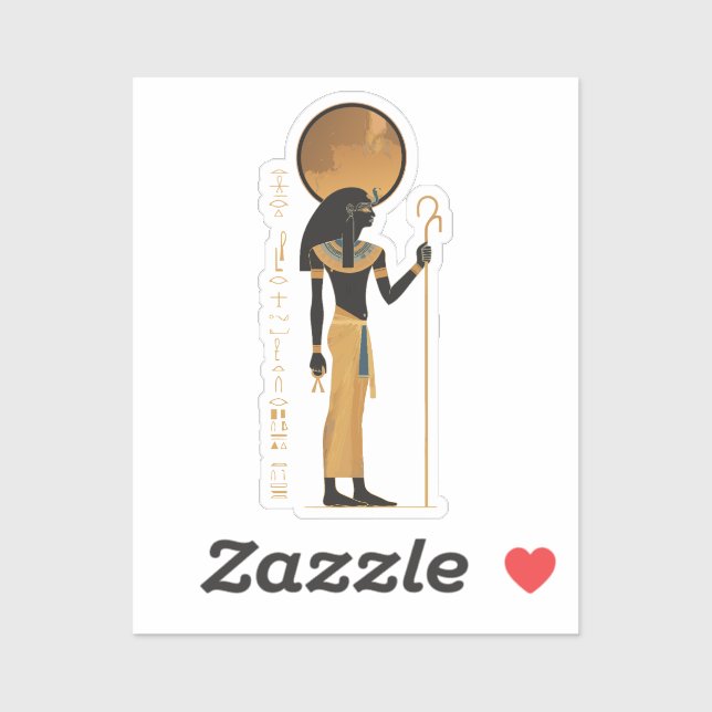  ancient egypt historical history aufkleber (Blatt)