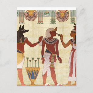 Ancient, Egyptian art postcards Postkarte