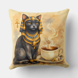 Ancient Egyptian Cat Bastet Inspired Decor Kissen