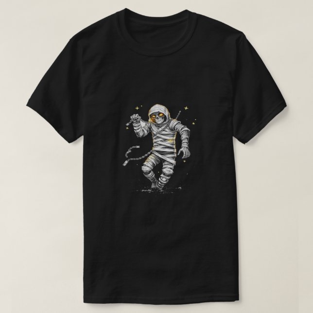 Ancient Egyptian Mummy T - Shirt - Pharaoh Untot G (Design vorne)