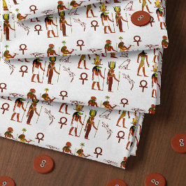 Ancient Egyptian Pantheon Stoff