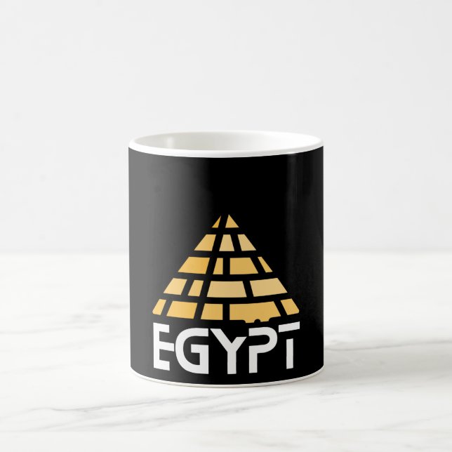 Ancient Egyptian Pyramid T Shirt Kaffeetasse (Mittel)